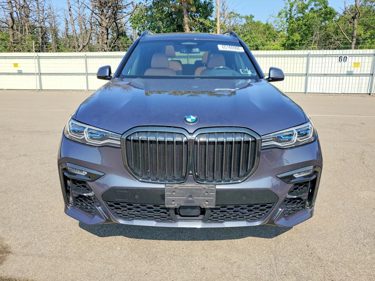 2021 Bmw X7 M50i Черный vin: 5UXCX6C08M9F69334