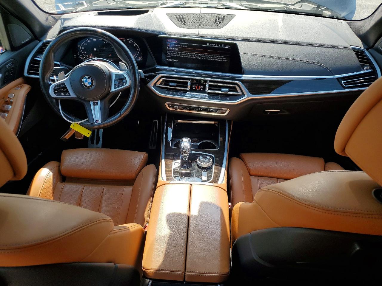 2021 Bmw X7 M50i Черный vin: 5UXCX6C08M9F69334
