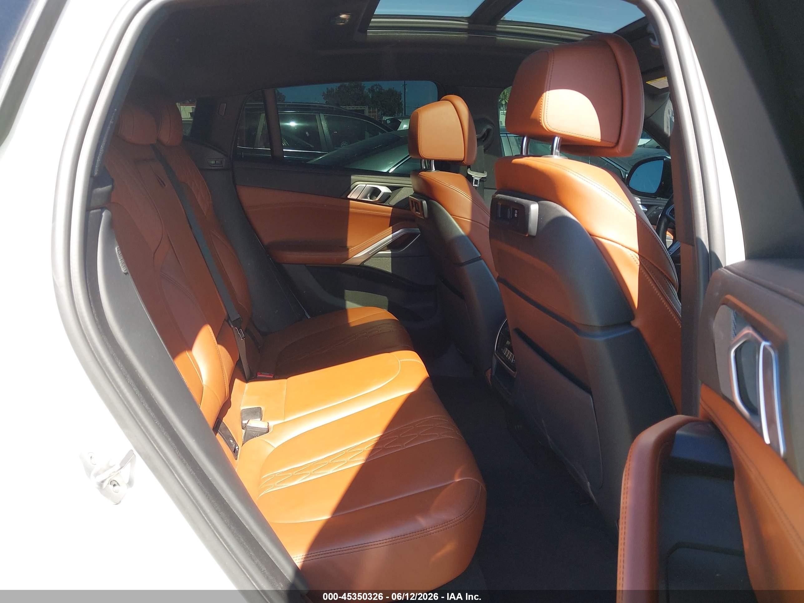 2023 Bmw X6 Xdrive40i White vin: 5UXCY6C03P9R26675