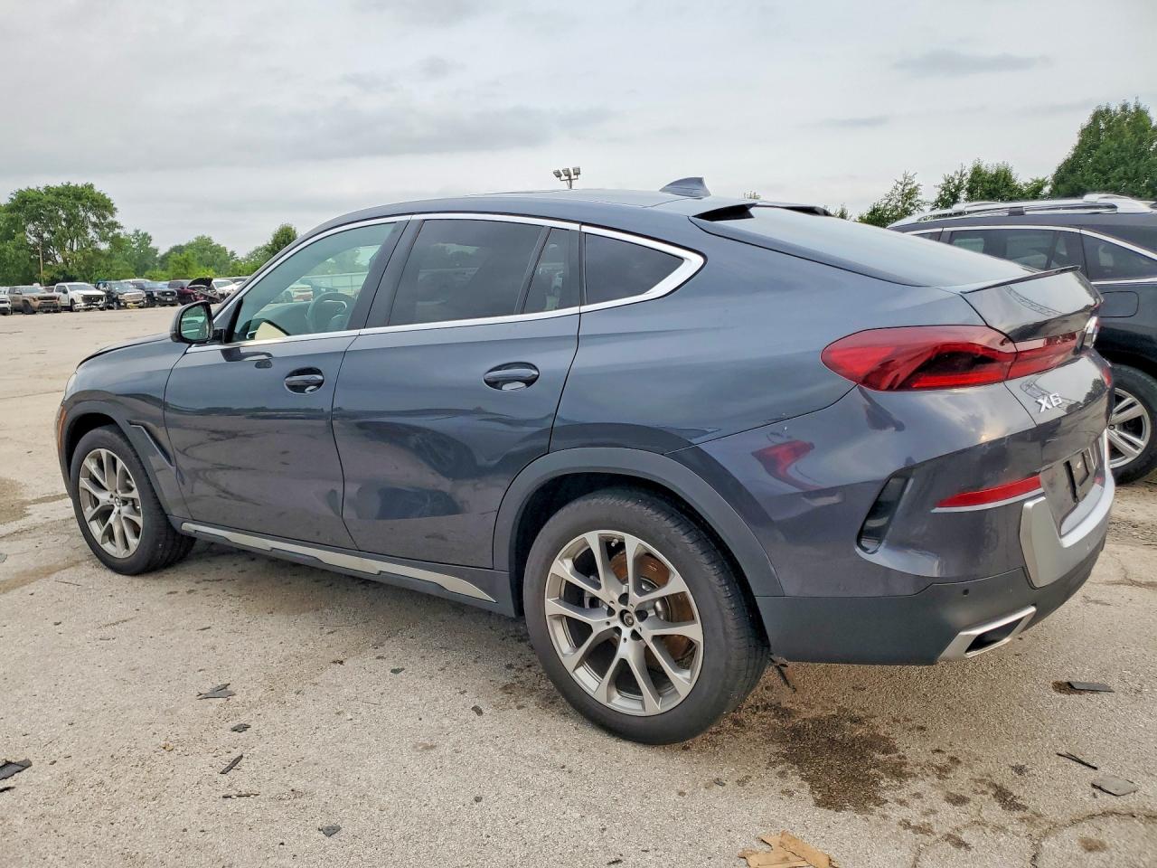 2022 Bmw X6 Xdrive40i Charcoal vin: 5UXCY6C05N9J68710