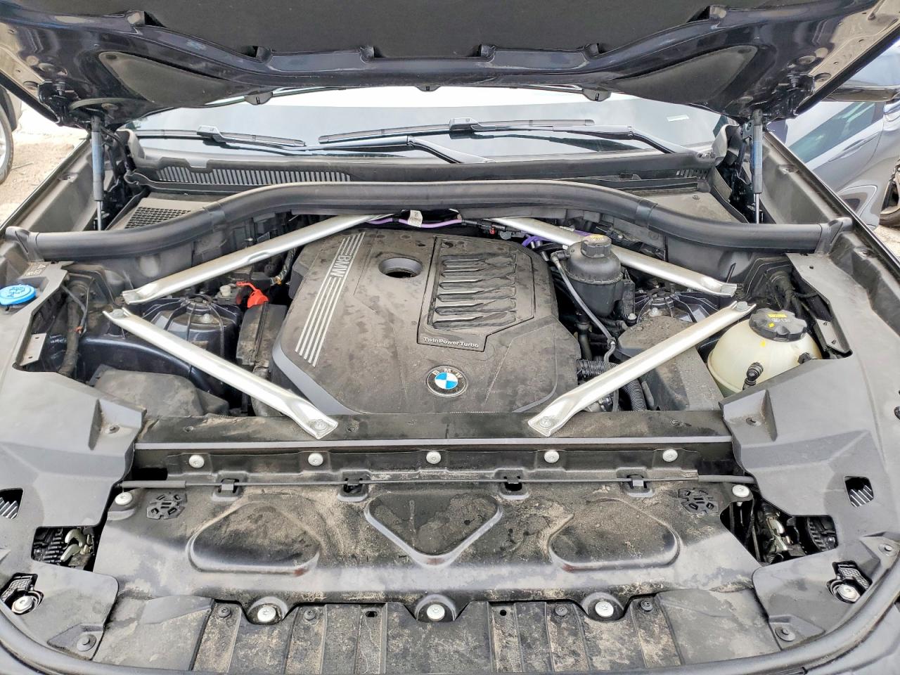 2022 Bmw X6 Xdrive40i Charcoal vin: 5UXCY6C05N9J68710