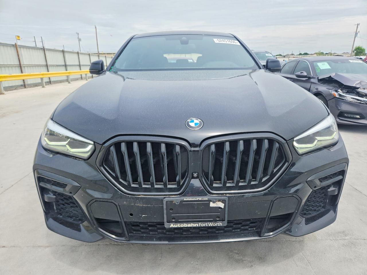 2023 Bmw X6 Xdrive40i Black vin: 5UXCY6C08P9S07034
