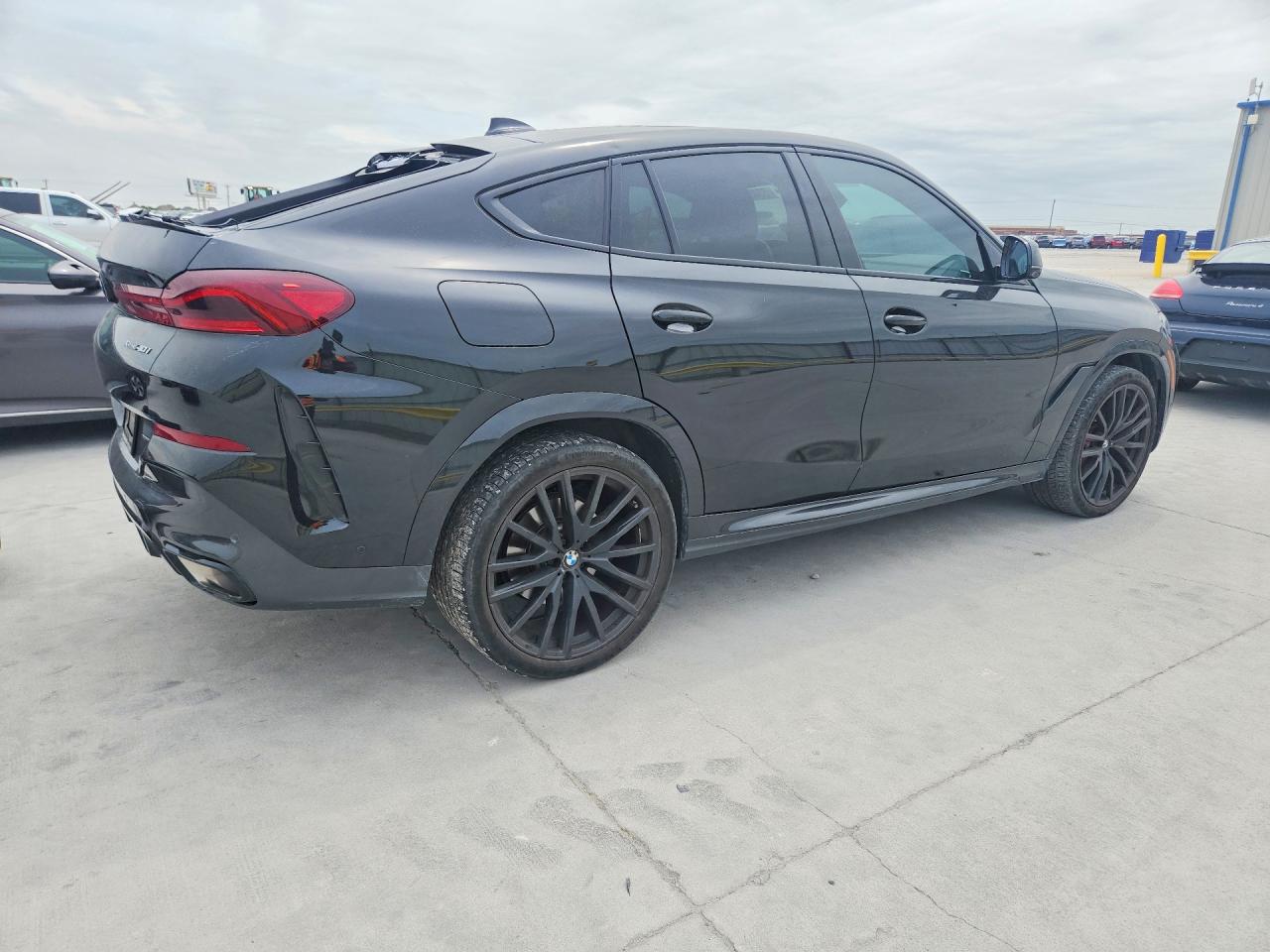 2023 Bmw X6 Xdrive40i Black vin: 5UXCY6C08P9S07034
