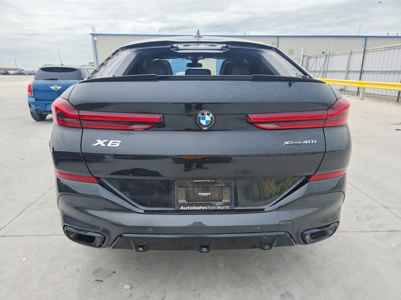 2023 Bmw X6 Xdrive40i Black vin: 5UXCY6C08P9S07034