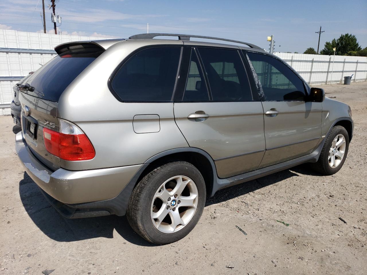 2004 Bmw X5 3.0i Gray vin: 5UXFA13504LB09441
