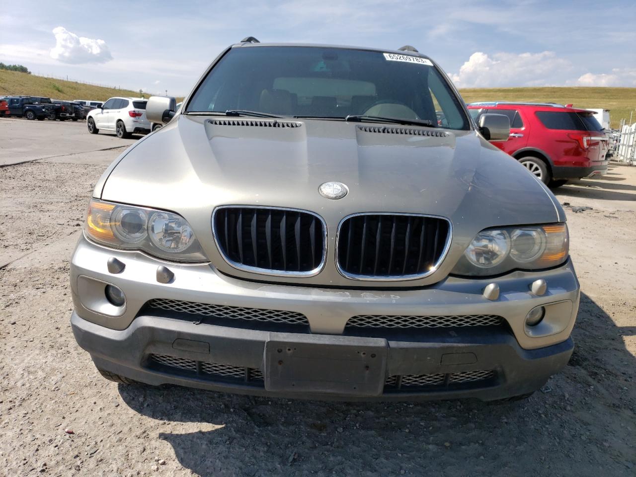 2004 Bmw X5 3.0i Gray vin: 5UXFA13504LB09441