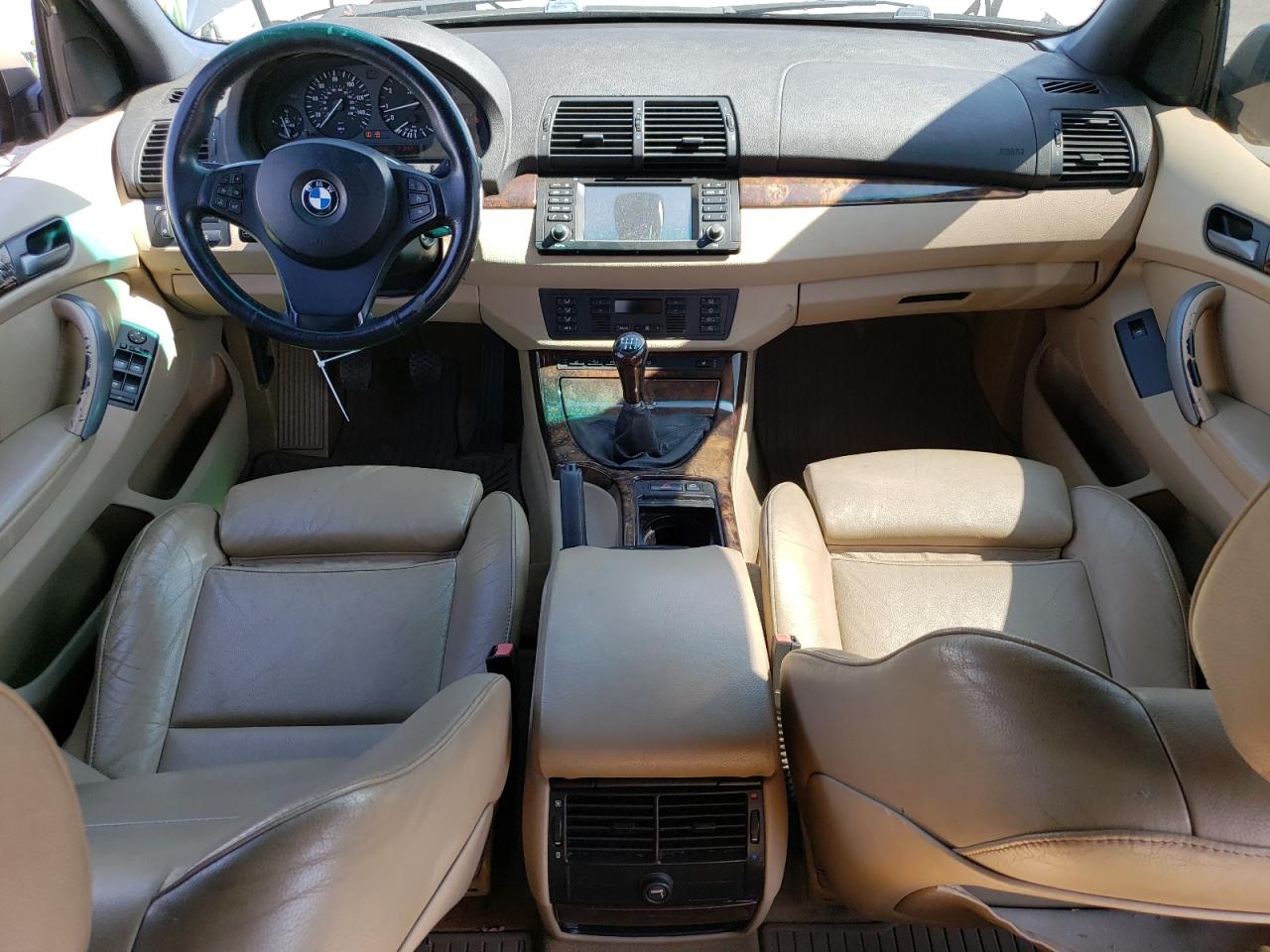 2004 Bmw X5 3.0i Gray vin: 5UXFA13504LB09441