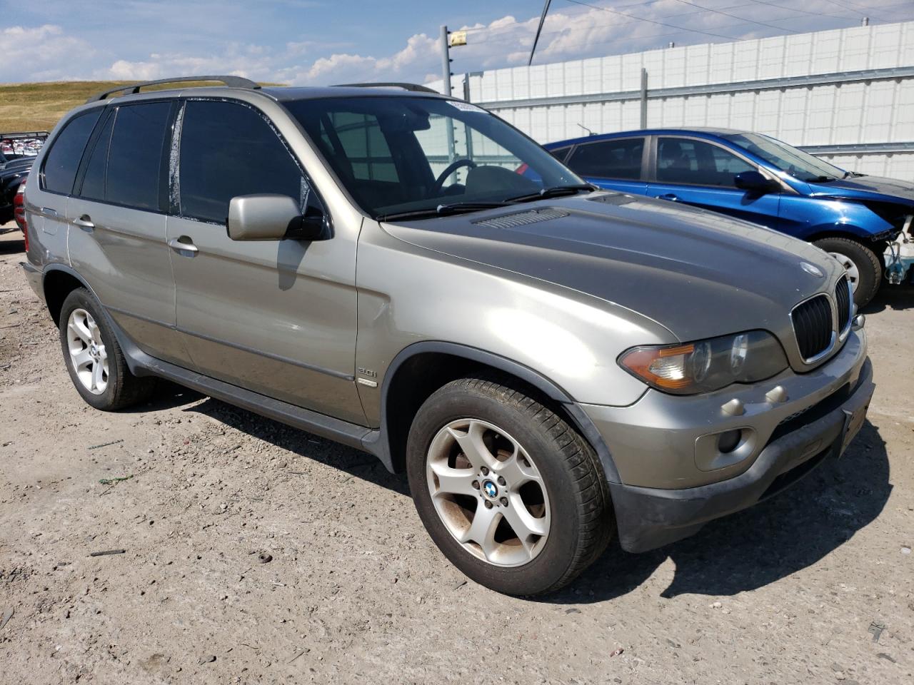 2004 Bmw X5 3.0i Gray vin: 5UXFA13504LB09441