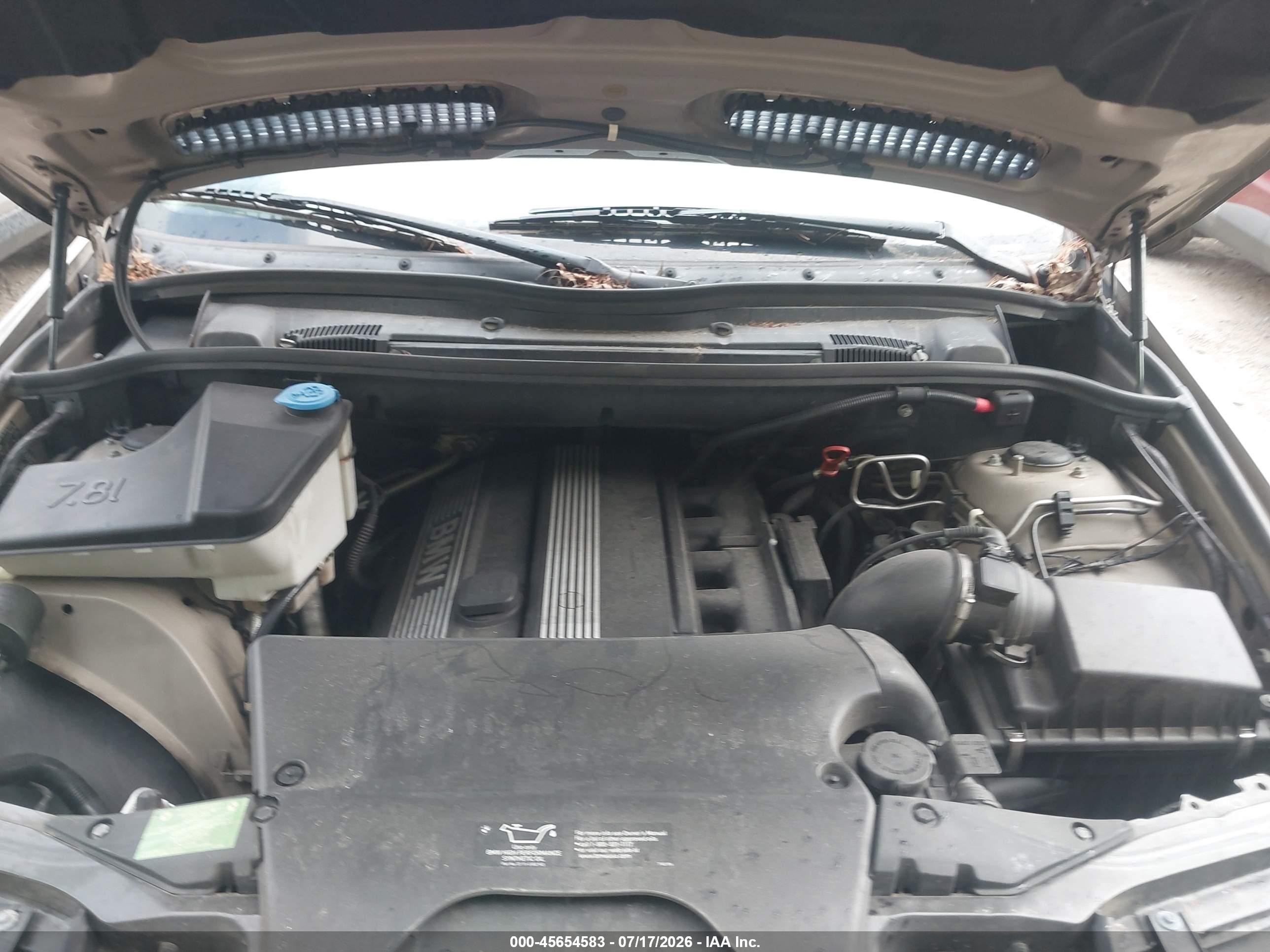2004 Bmw X5 3.0i Желто-коричневый vin: 5UXFA13504LU28478