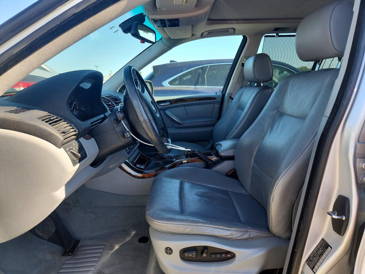 2005 Bmw X5 3.0i Silver vin: 5UXFA13505LY09118