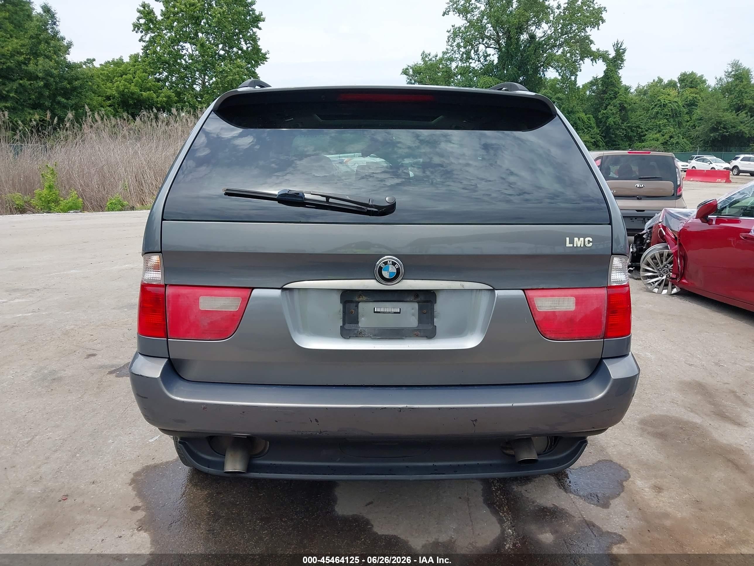 2006 Bmw X5 3.0i Gray vin: 5UXFA13506LY45733