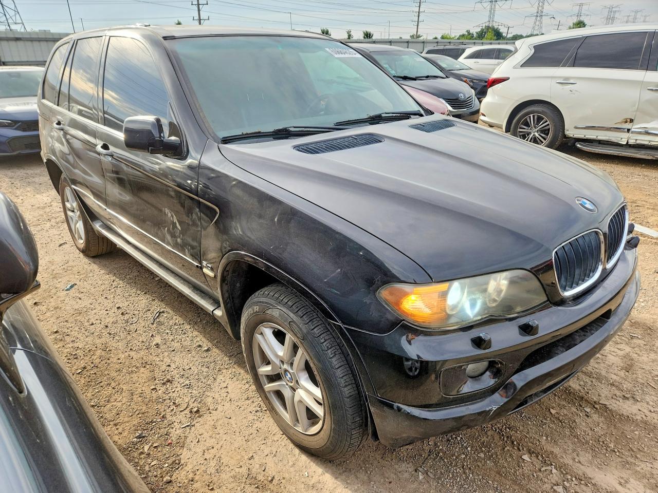 2004 Bmw X5 3.0i Black vin: 5UXFA13514LU33477