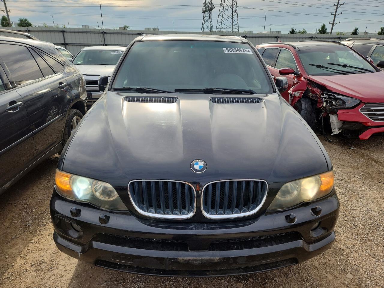 2004 Bmw X5 3.0i Black vin: 5UXFA13514LU33477
