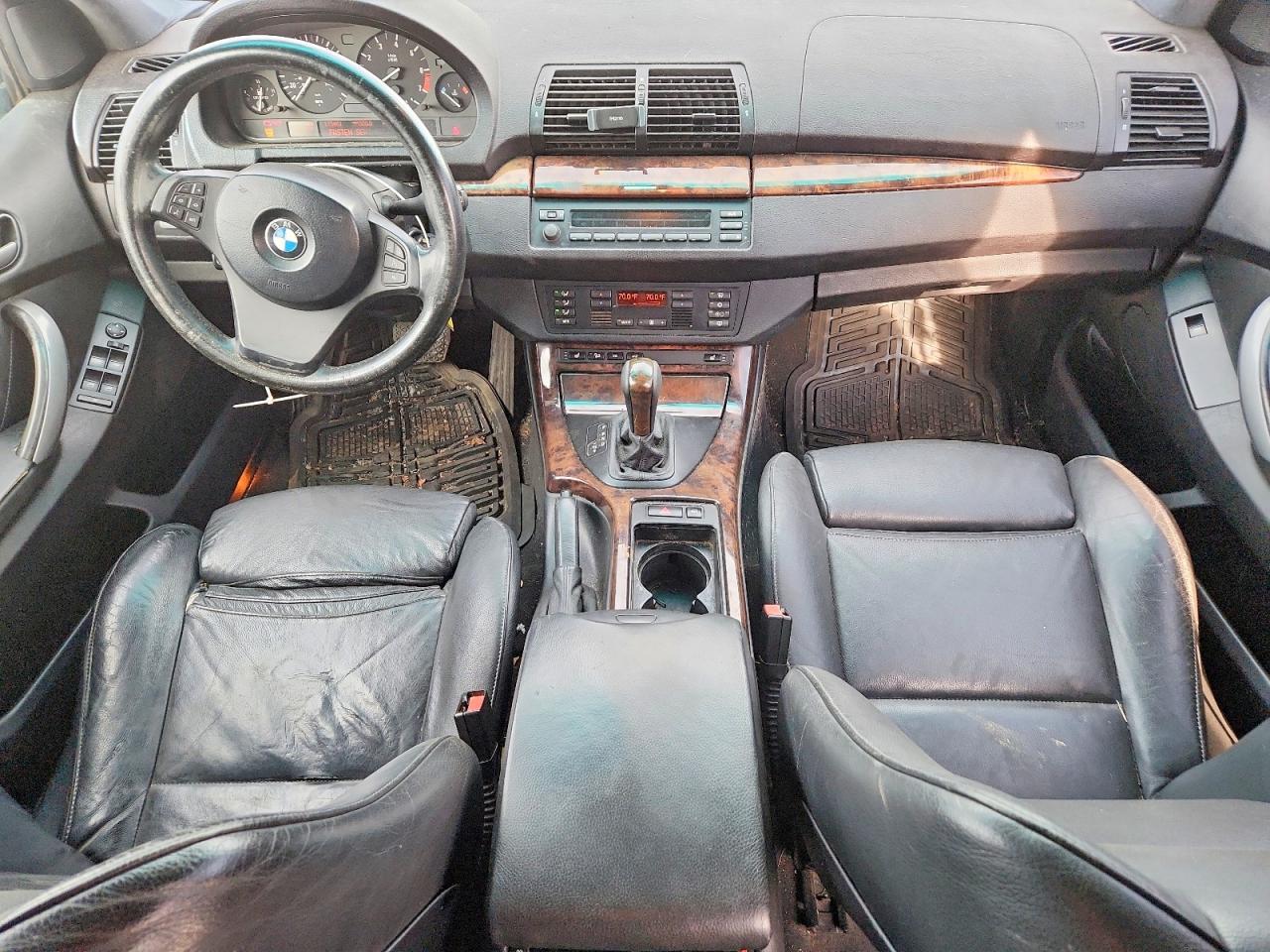 2004 Bmw X5 3.0i Black vin: 5UXFA13514LU33477