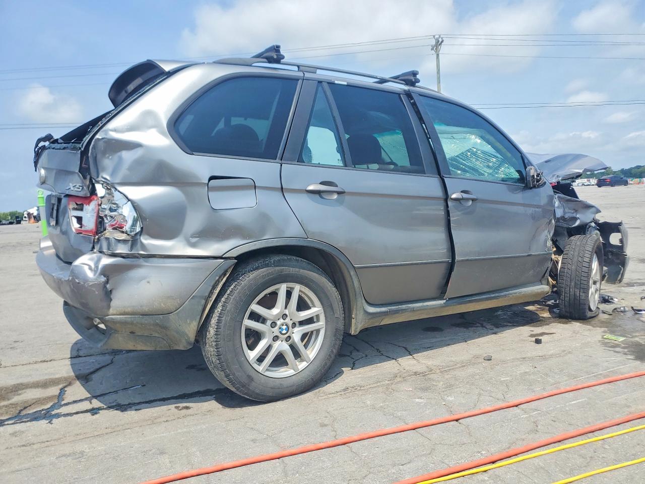 2004 Bmw X5 3.0i Gray vin: 5UXFA13514LU41384