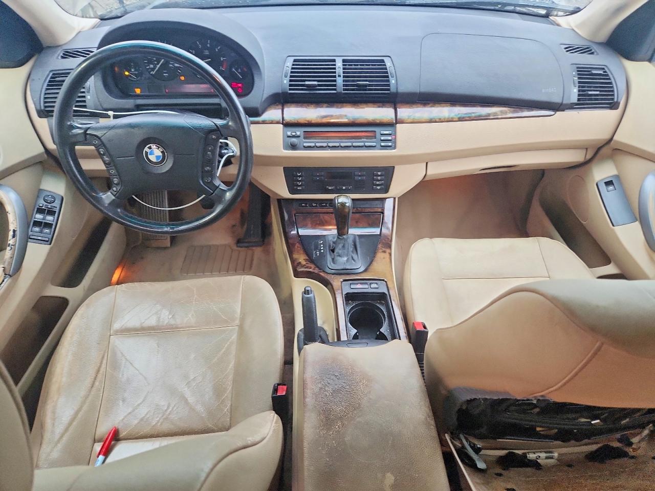 2004 Bmw X5 3.0i Beige vin: 5UXFA13514LU41997