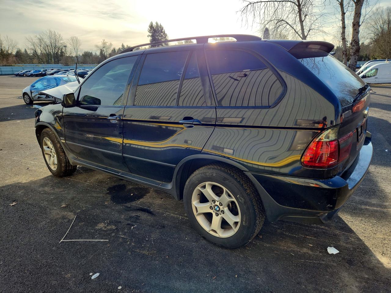 2005 Bmw X5 3.0i Black vin: 5UXFA13515LY06938