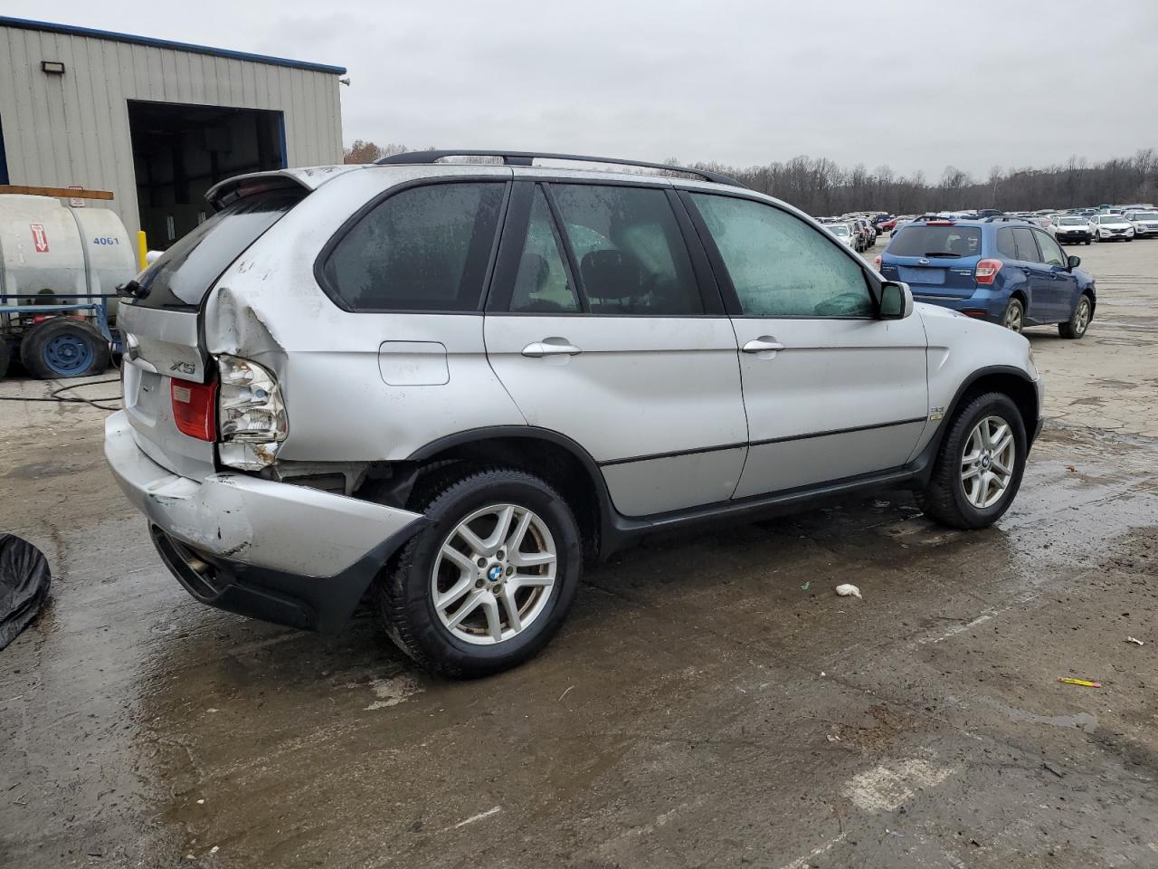 2005 Bmw X5 3.0i Silver vin: 5UXFA13515LY12609
