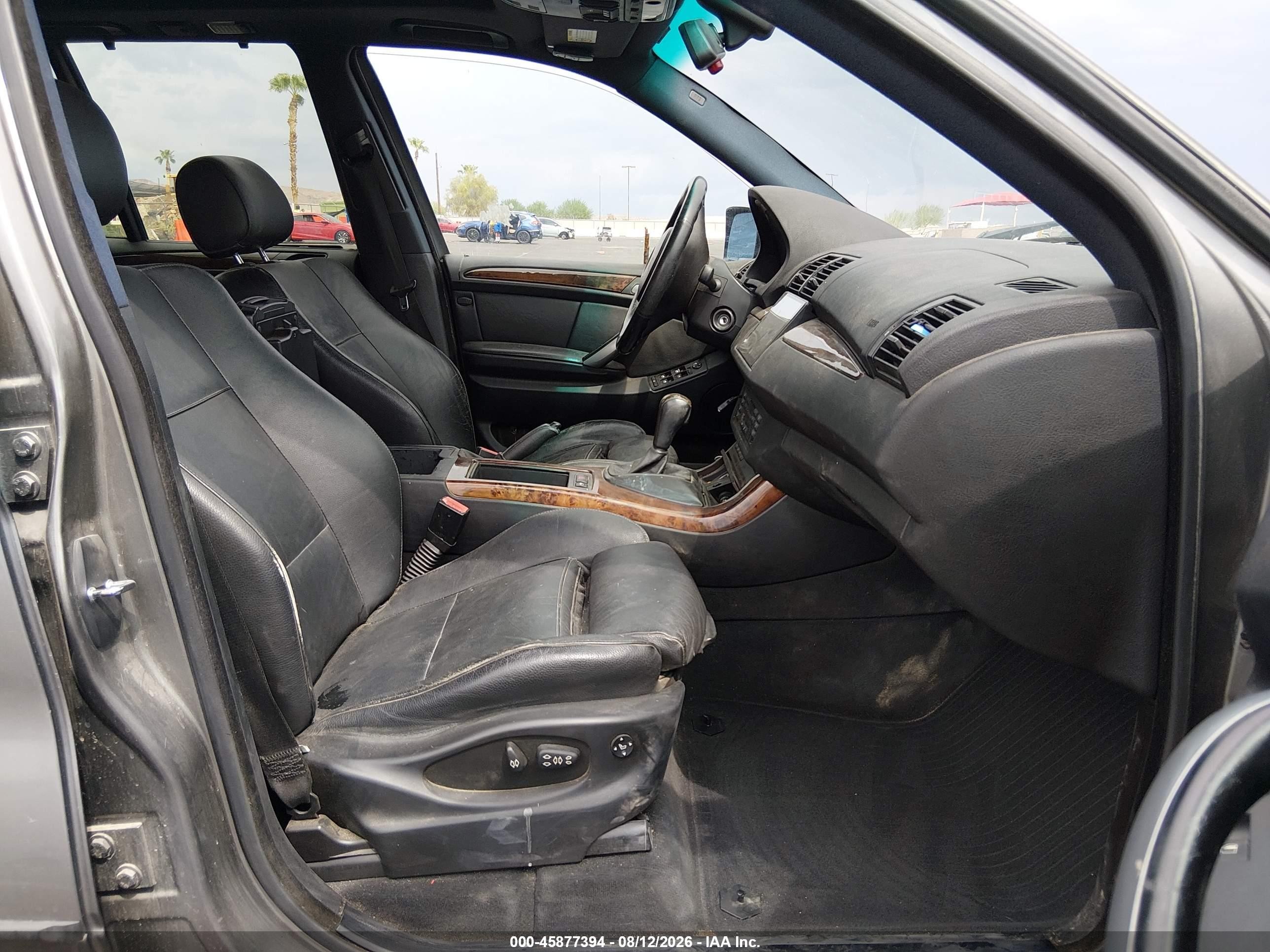 2006 Bmw X5 3.0i Gray vin: 5UXFA13516LY34661