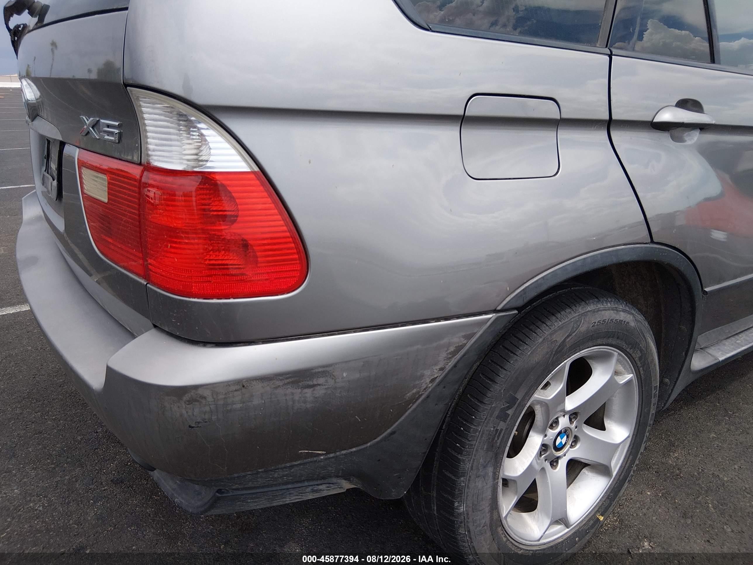 2006 Bmw X5 3.0i Gray vin: 5UXFA13516LY34661