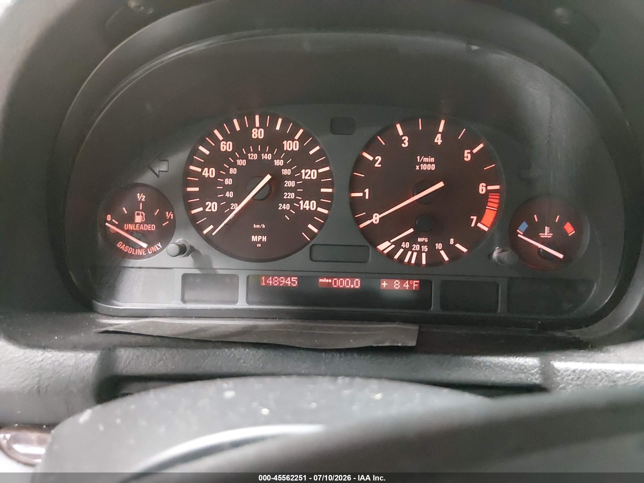 2004 Bmw X5 3.0i Beige vin: 5UXFA13524LU43189