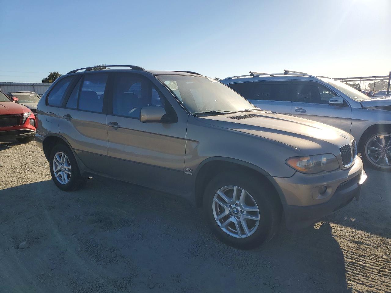 2004 Bmw X5 3.0i Brown vin: 5UXFA13534LU23047