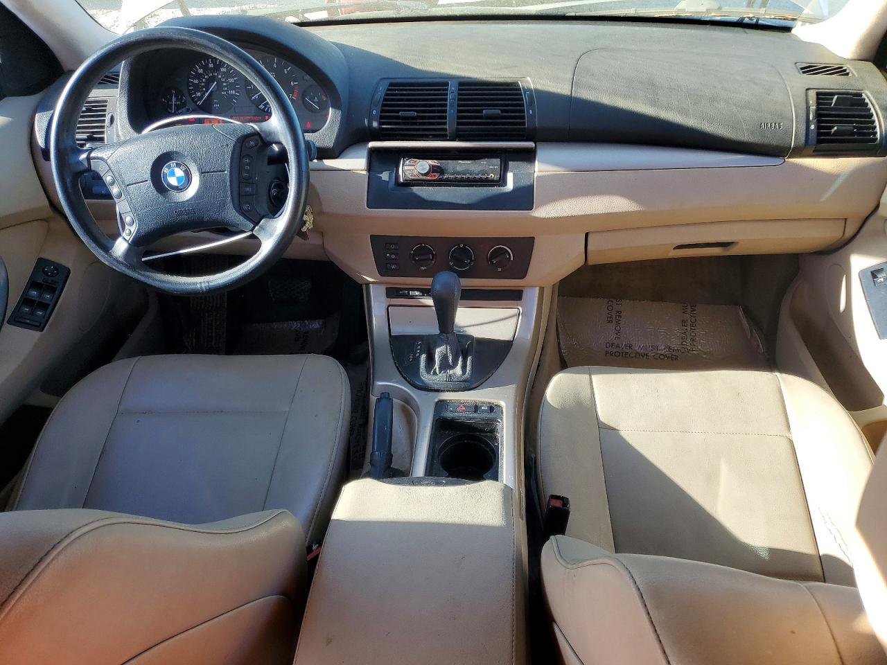 2004 Bmw X5 3.0i Brown vin: 5UXFA13534LU23047