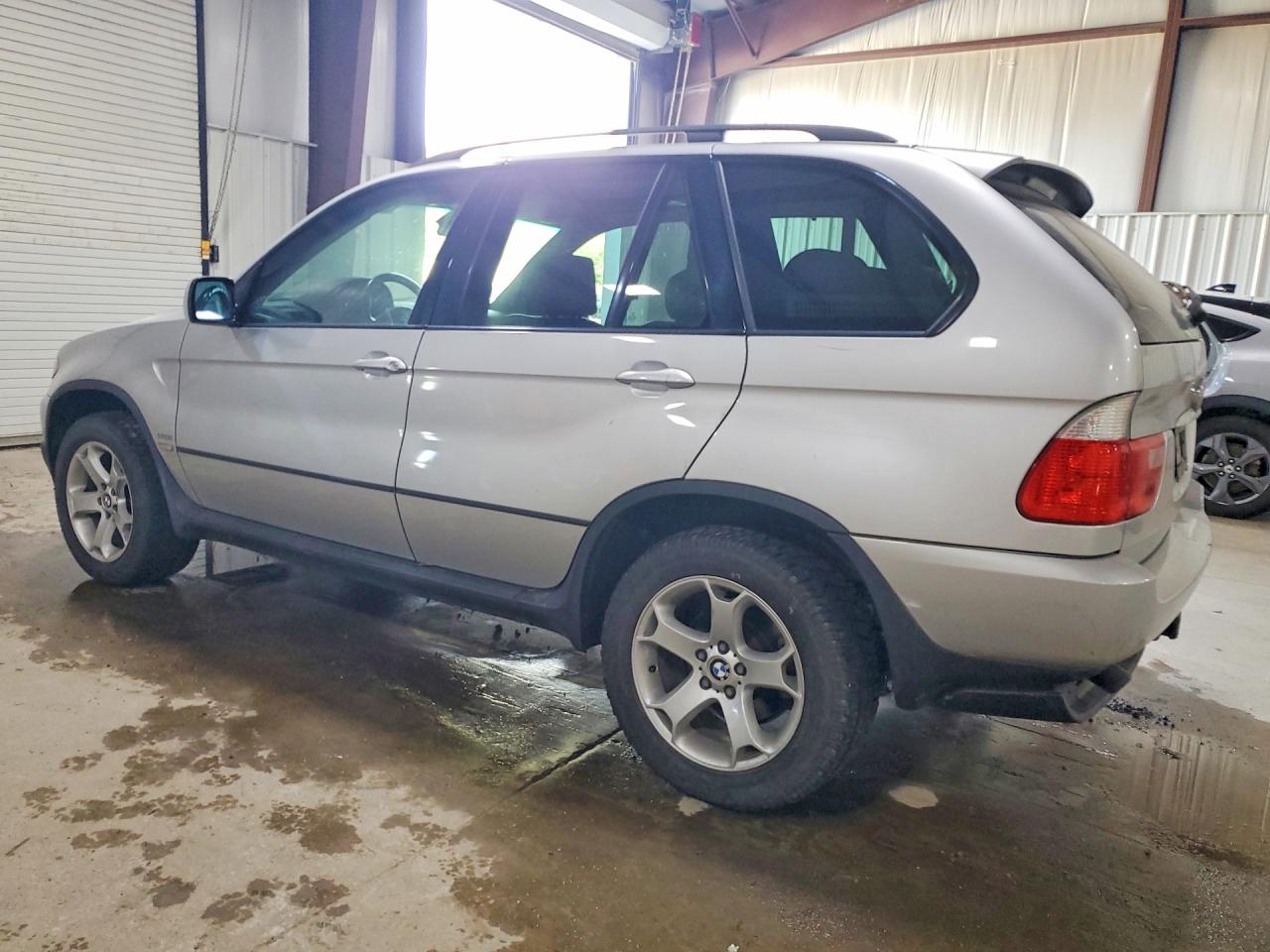 2004 Bmw X5 3.0i Серебряный vin: 5UXFA13534LU32167