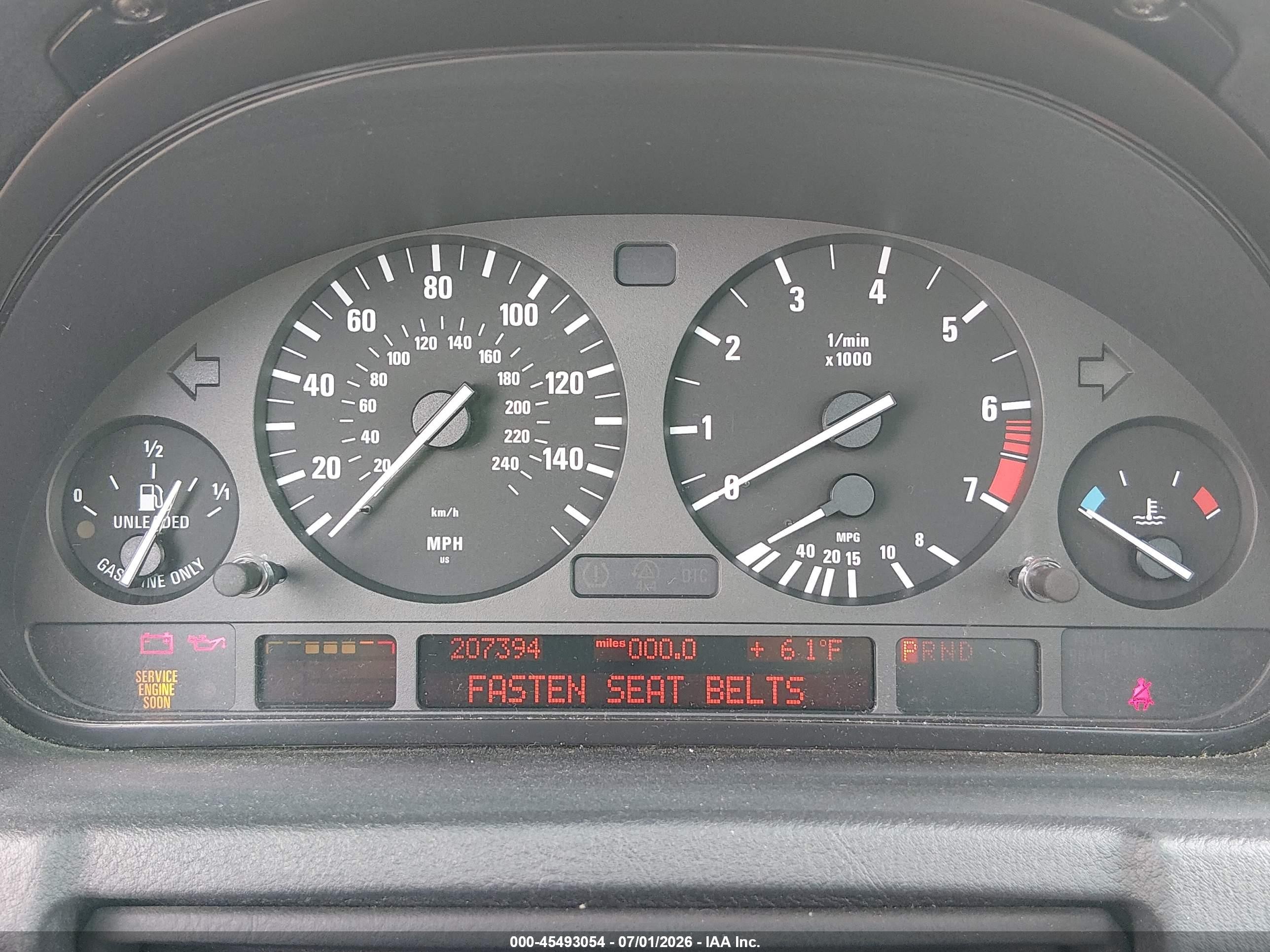 2004 Bmw X5 3.0i White vin: 5UXFA13534LU37658