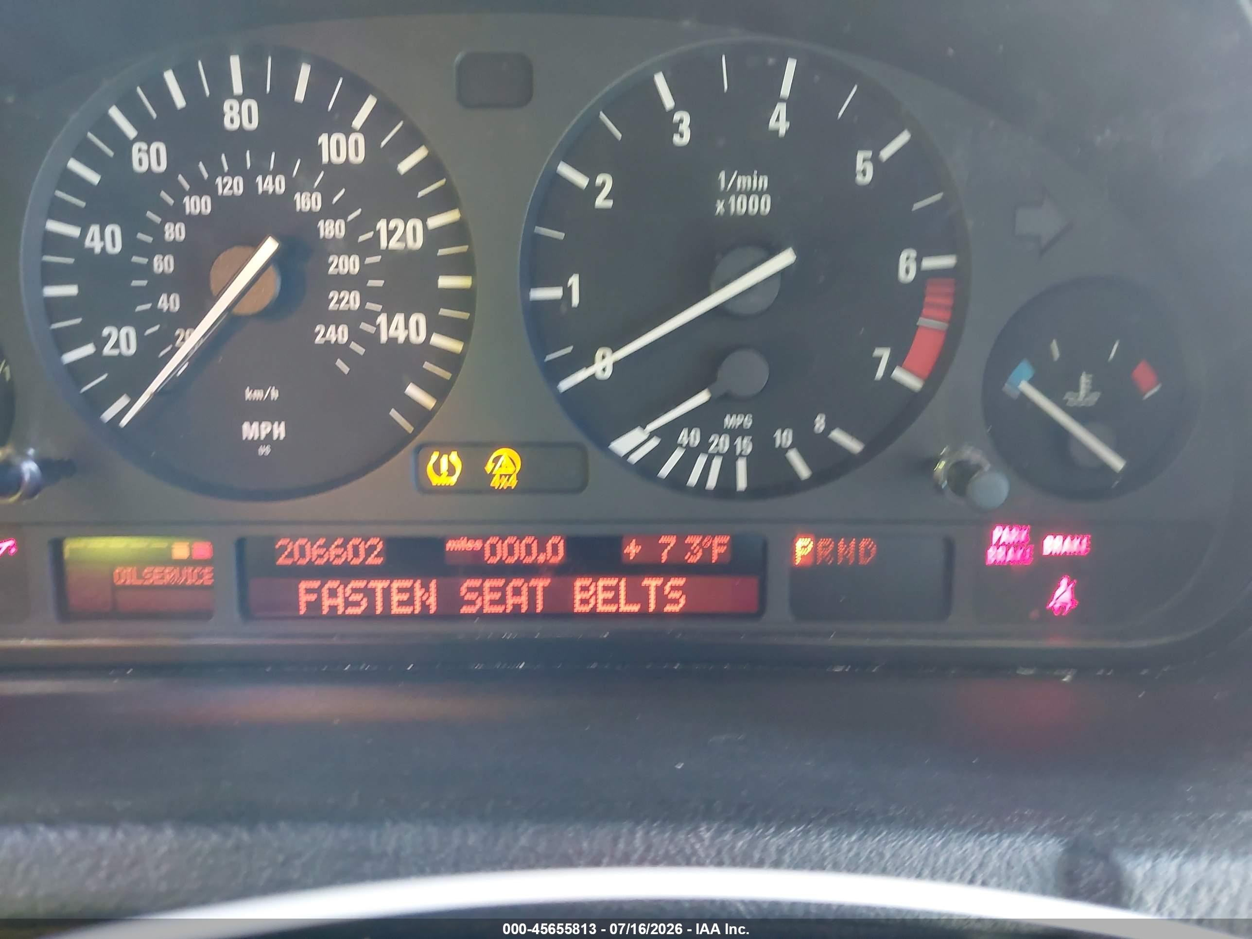 2005 Bmw X5 3.0i White vin: 5UXFA13545LY11292
