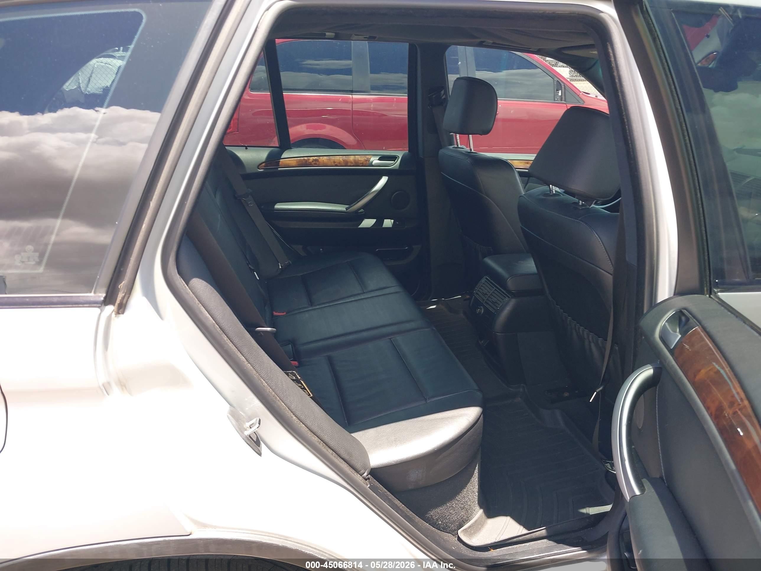 2006 Bmw X5 3.0i Silver vin: 5UXFA13546LF99028