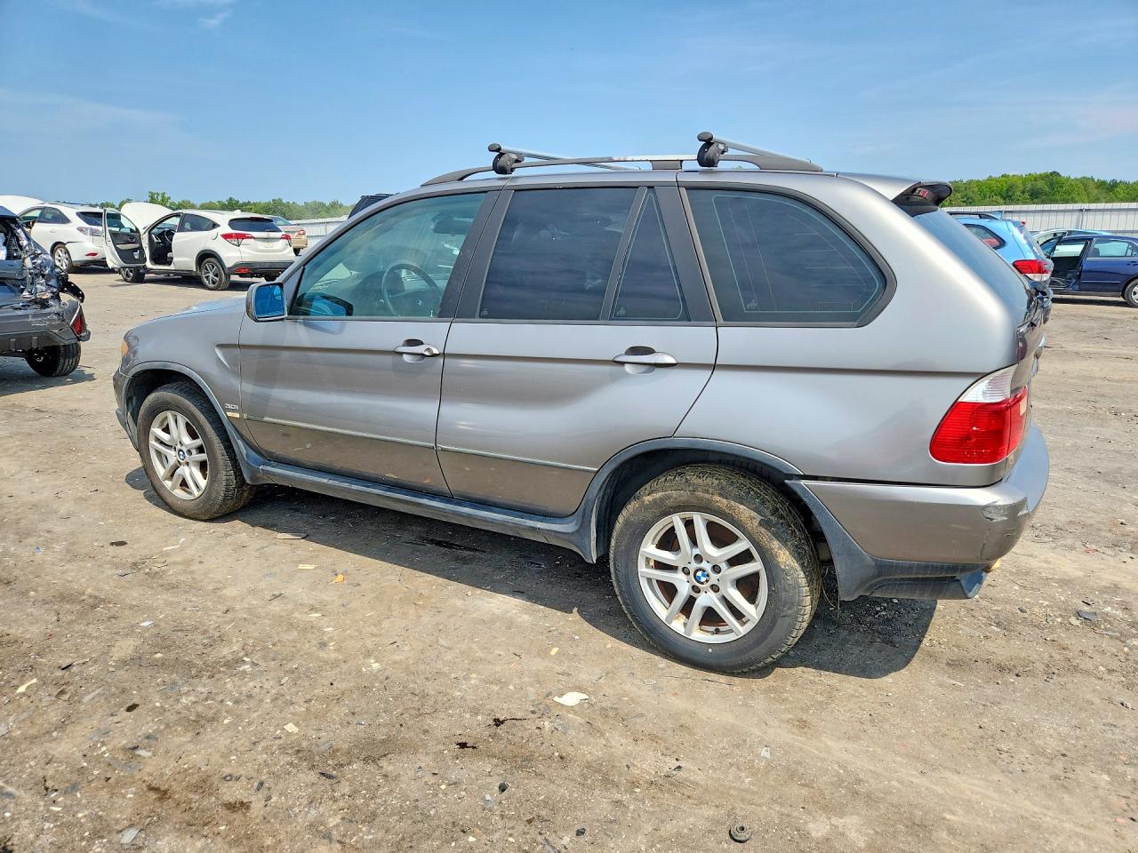 2004 Bmw X5 3.0i Gray vin: 5UXFA13554LU46300