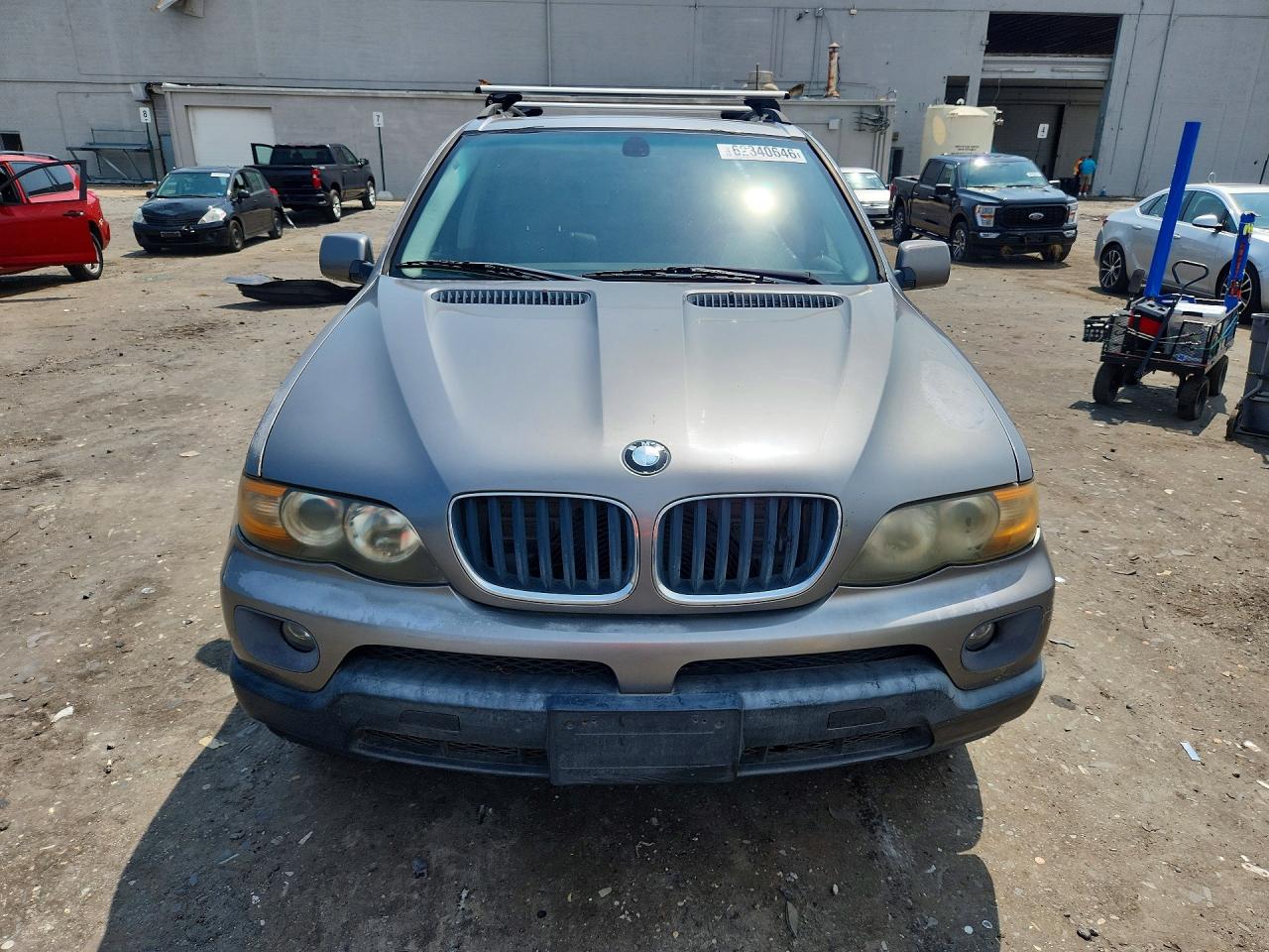2004 Bmw X5 3.0i Gray vin: 5UXFA13554LU46300