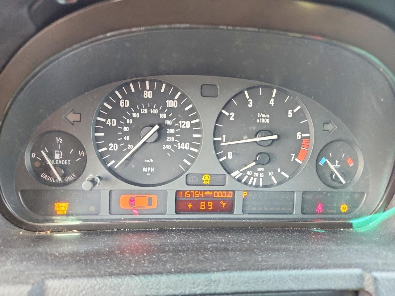 2004 Bmw X5 3.0i Gray vin: 5UXFA13554LU46300