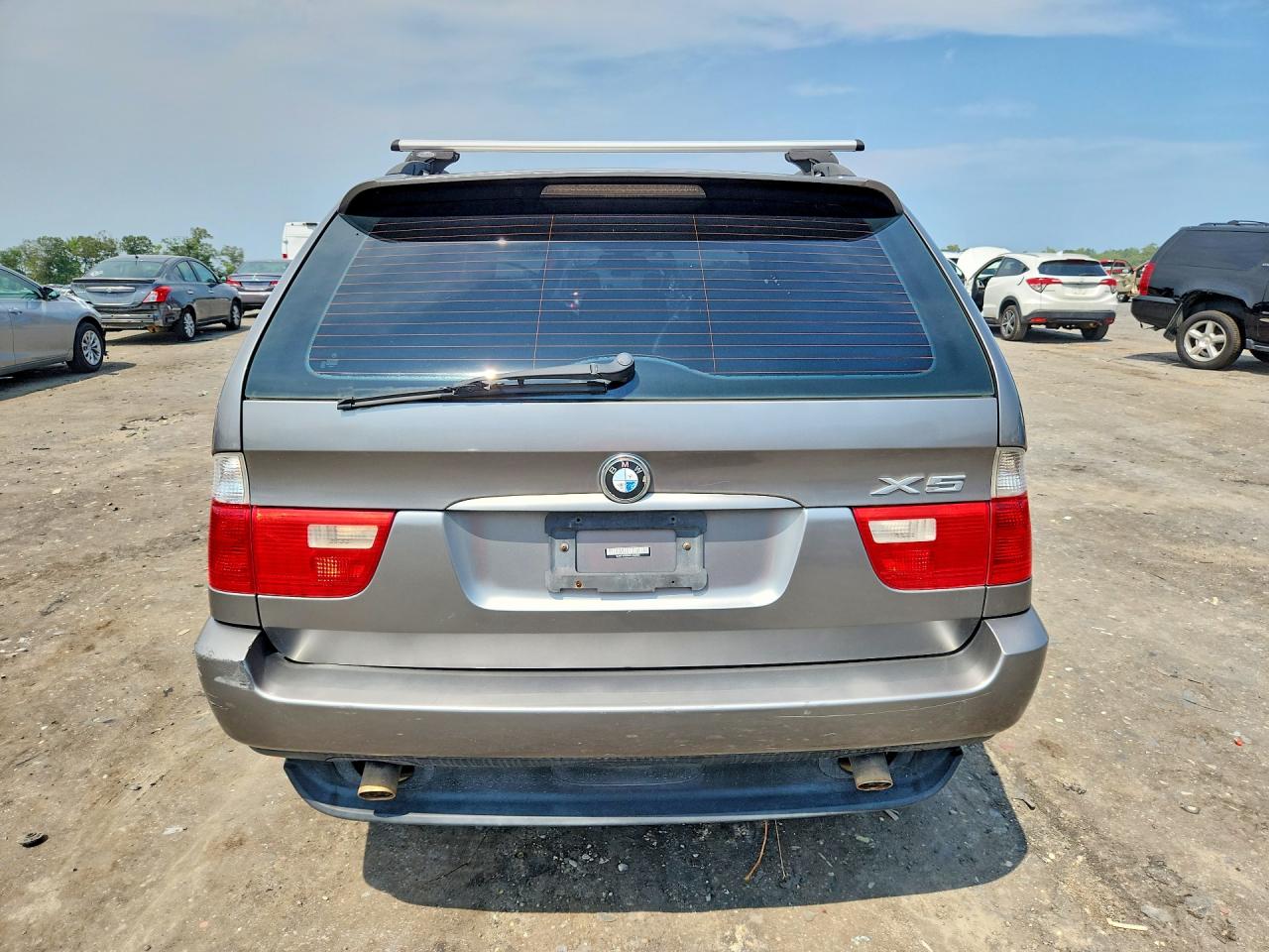 2004 Bmw X5 3.0i Gray vin: 5UXFA13554LU46300