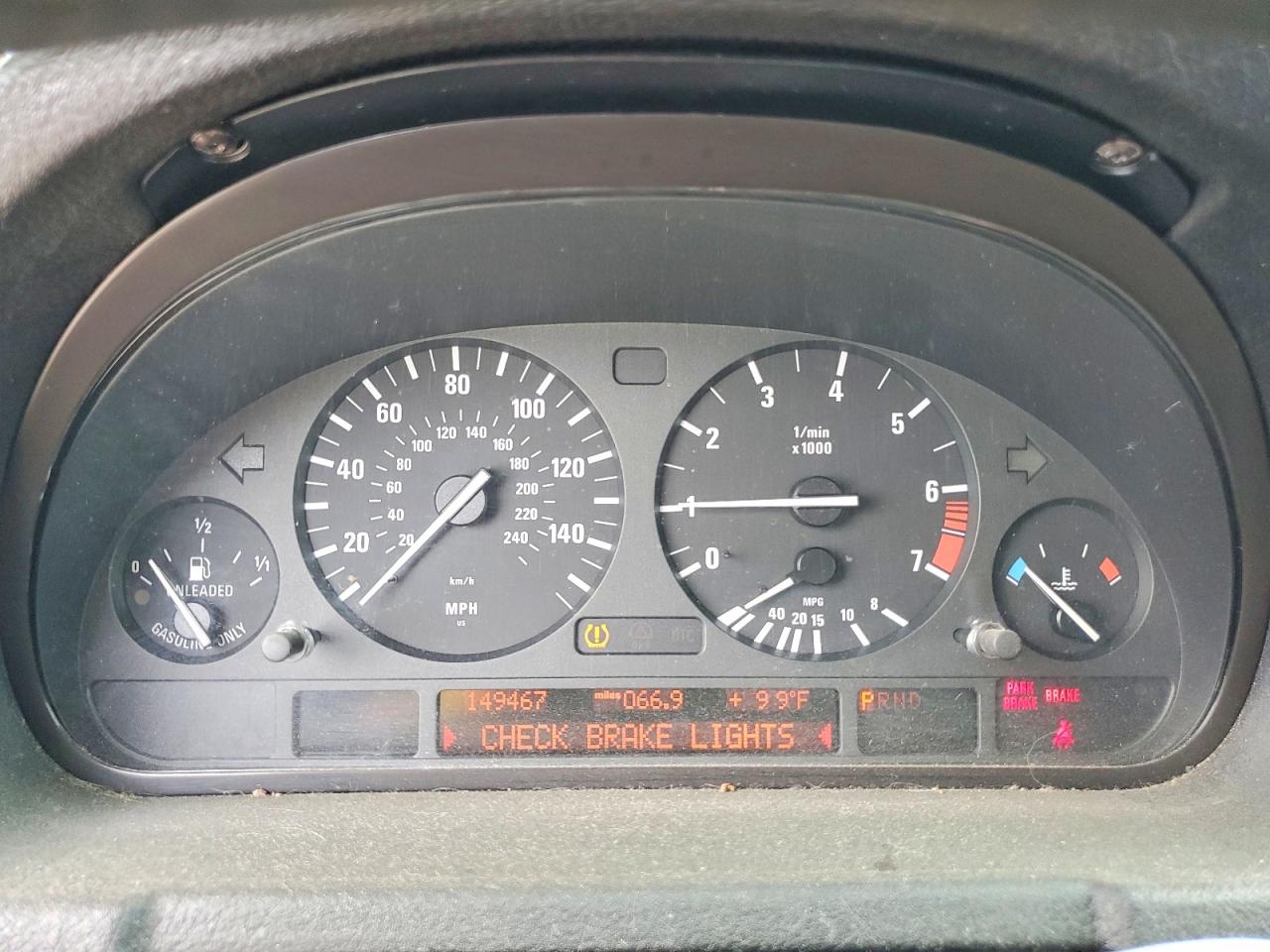 2006 Bmw X5 3.0i Серый vin: 5UXFA13556LY44321
