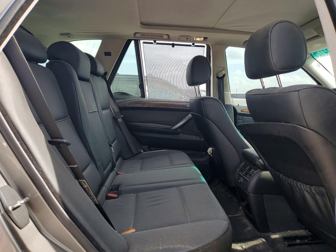 2006 Bmw X5 3.0i Серый vin: 5UXFA13556LY44321