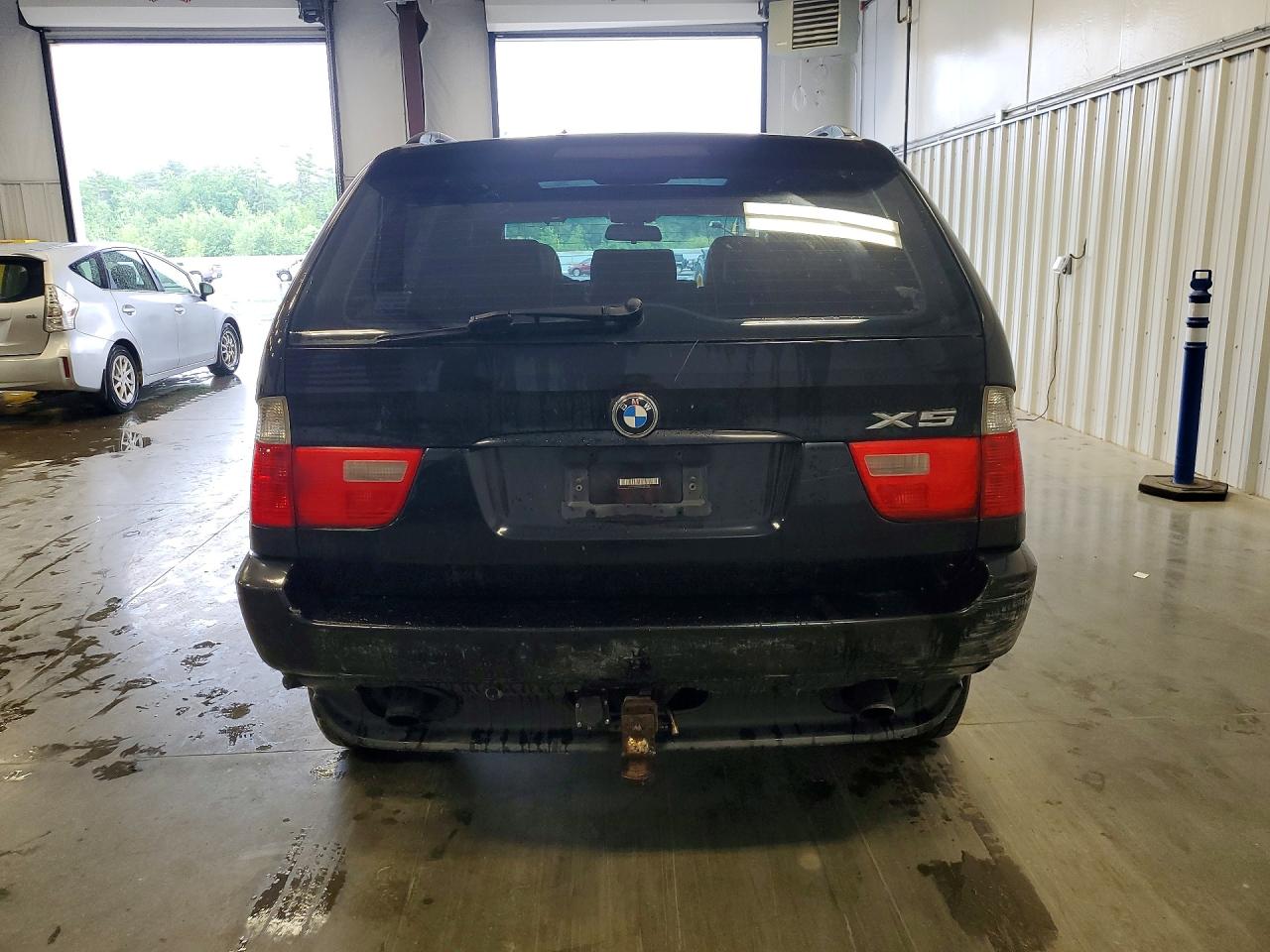 2004 Bmw X5 3.0i Черный vin: 5UXFA13564LU37704