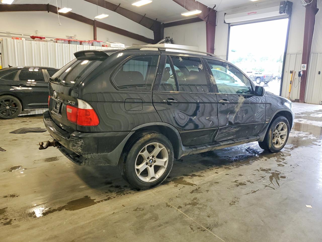 2004 Bmw X5 3.0i Черный vin: 5UXFA13564LU37704