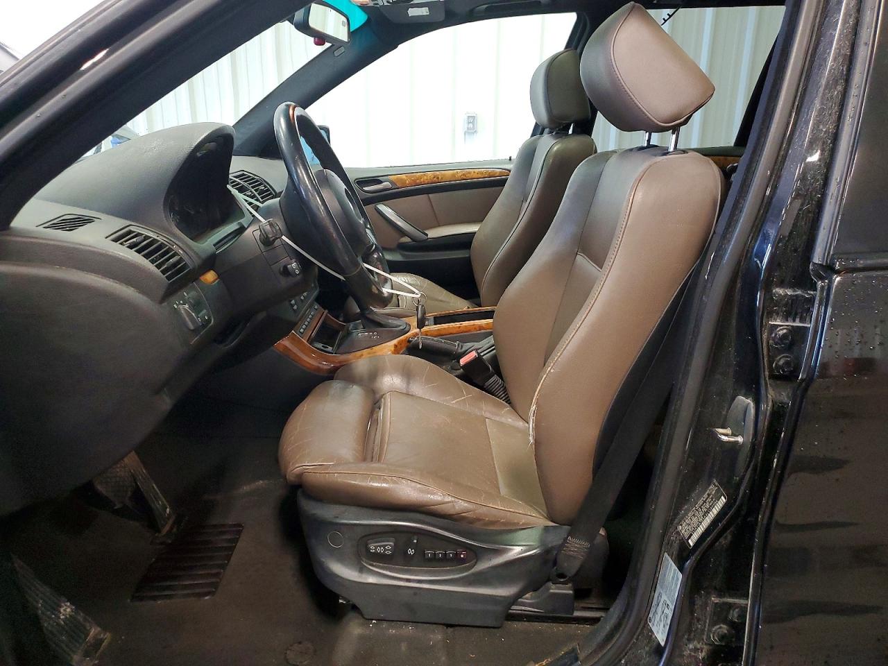 2004 Bmw X5 3.0i Черный vin: 5UXFA13564LU37704