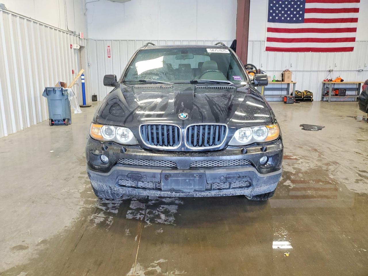 2004 Bmw X5 3.0i Черный vin: 5UXFA13564LU37704