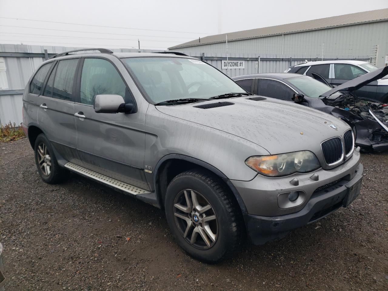 2004 Bmw X5 3.0i Gray vin: 5UXFA13564LU37749
