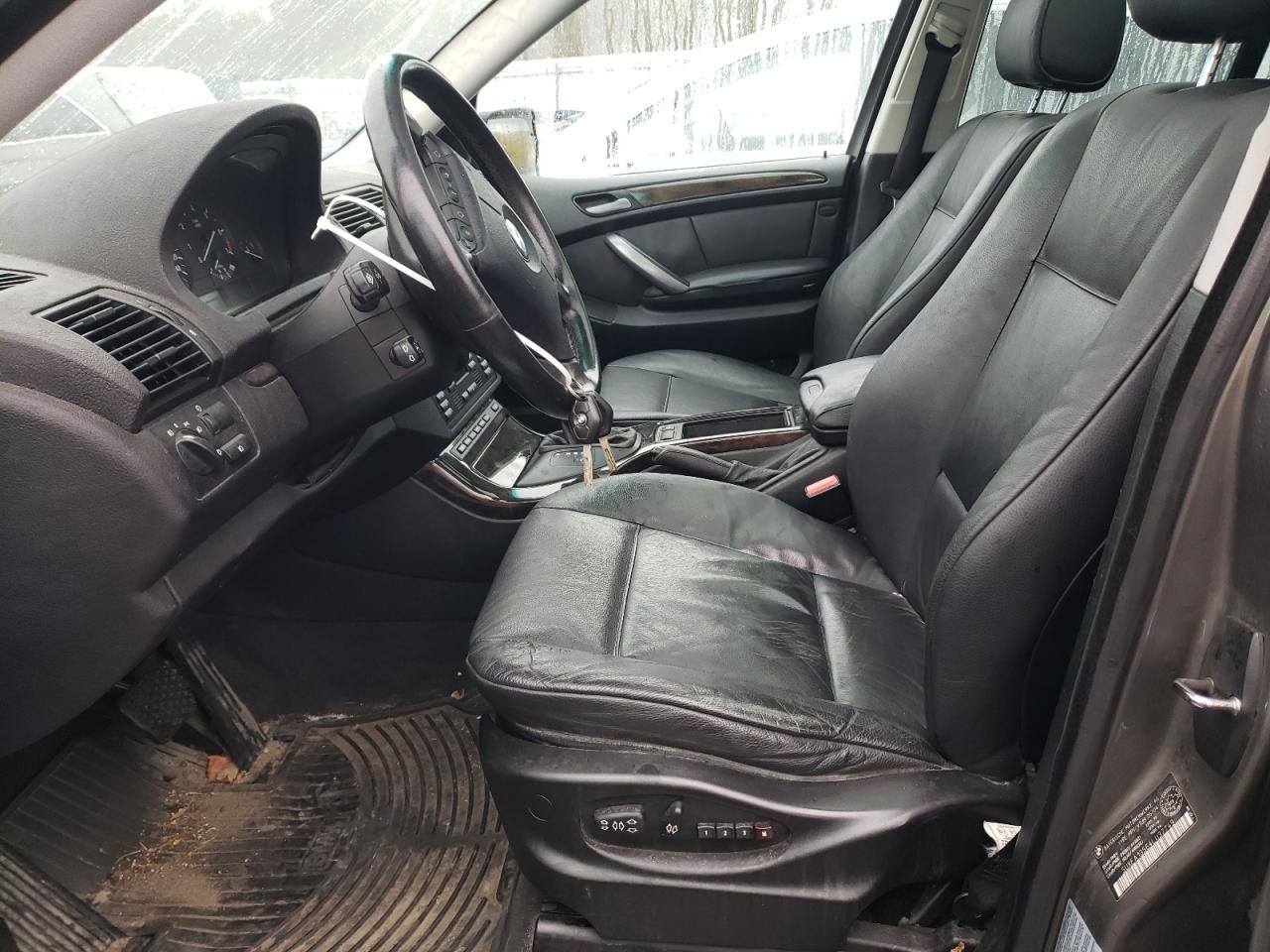 2004 Bmw X5 3.0i Gray vin: 5UXFA13564LU37749