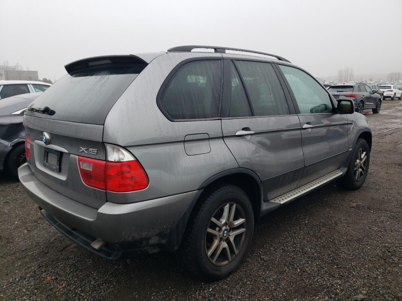 2004 Bmw X5 3.0i Gray vin: 5UXFA13564LU37749
