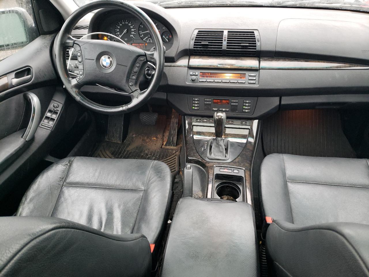 2004 Bmw X5 3.0i Gray vin: 5UXFA13564LU37749