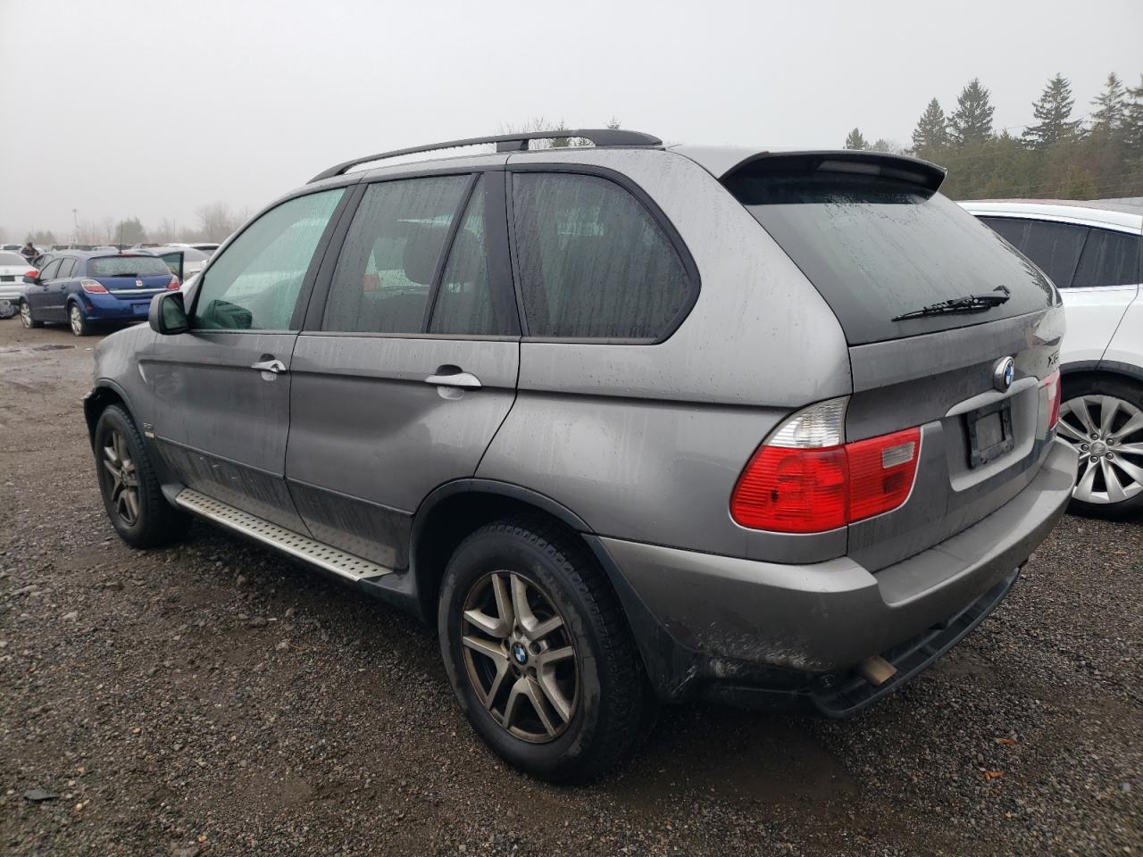 2004 Bmw X5 3.0i Gray vin: 5UXFA13564LU37749