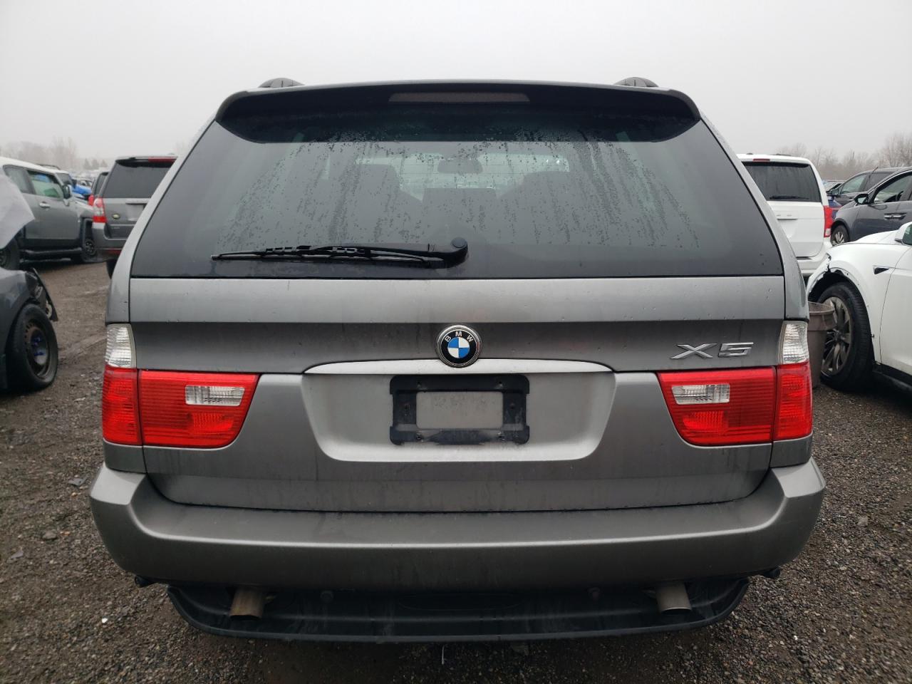2004 Bmw X5 3.0i Gray vin: 5UXFA13564LU37749