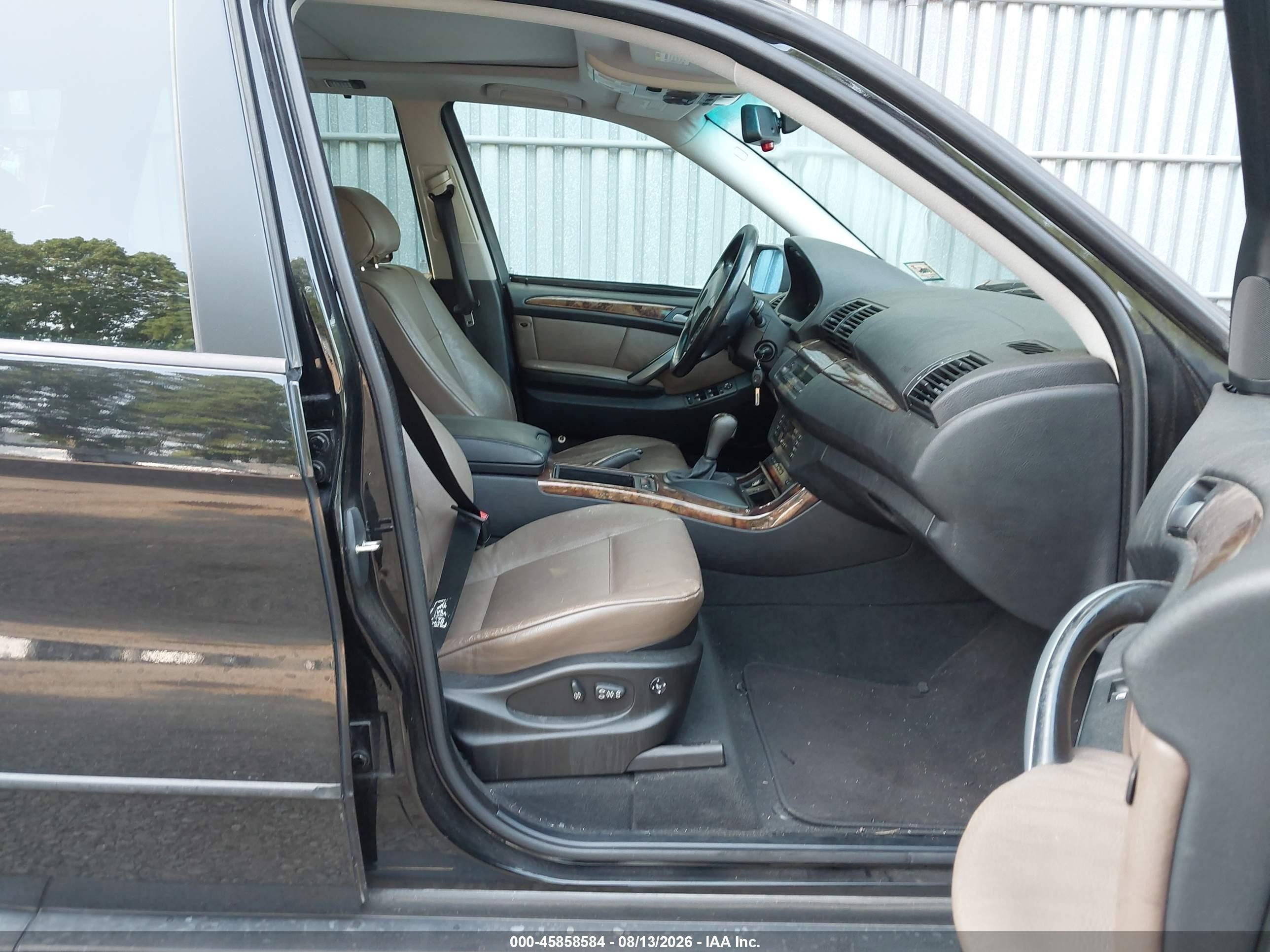 2006 Bmw X5 3.0i Black vin: 5UXFA13566LY30671