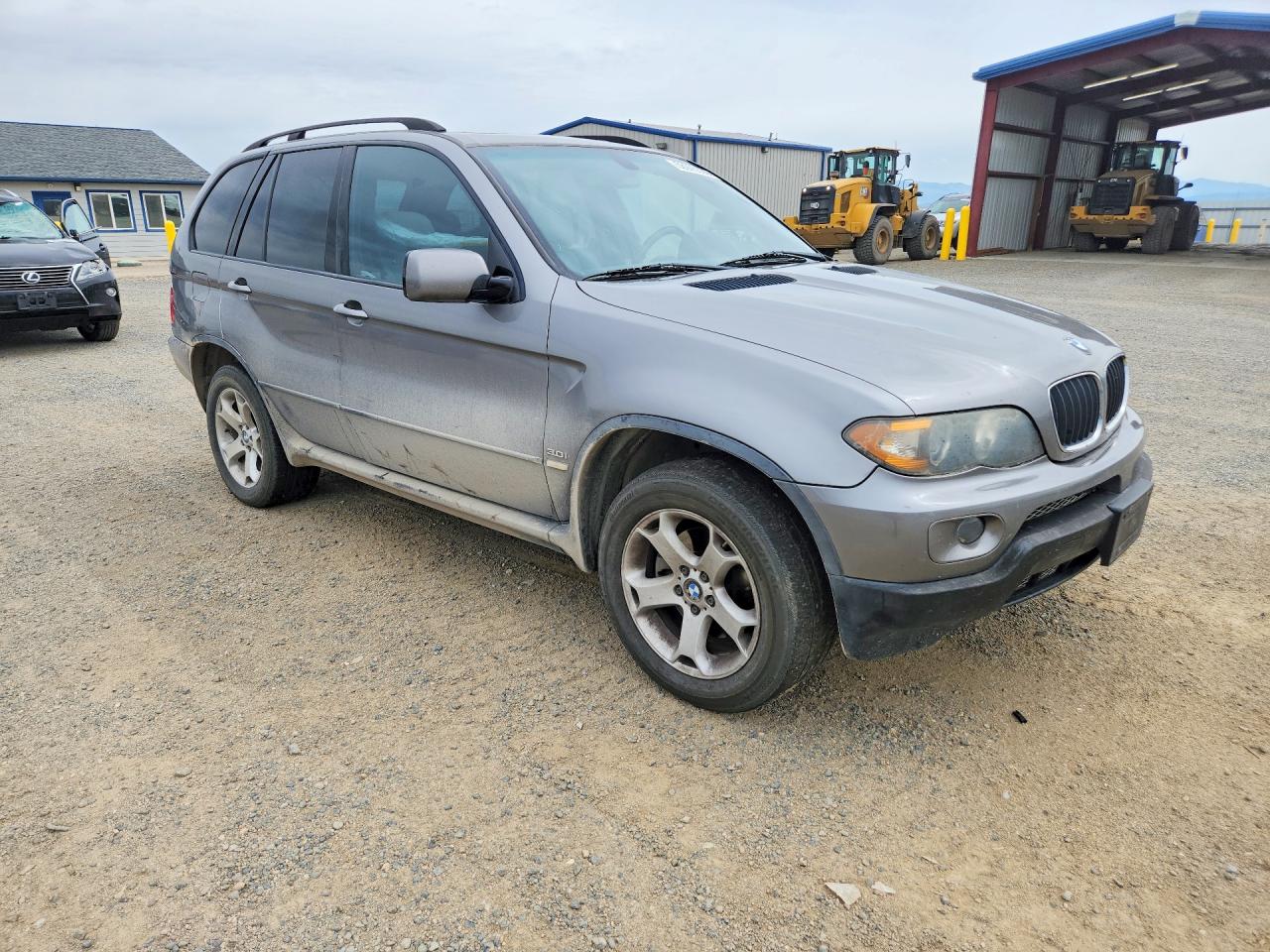 2006 Bmw X5 3.0i Gray vin: 5UXFA13566LY42416