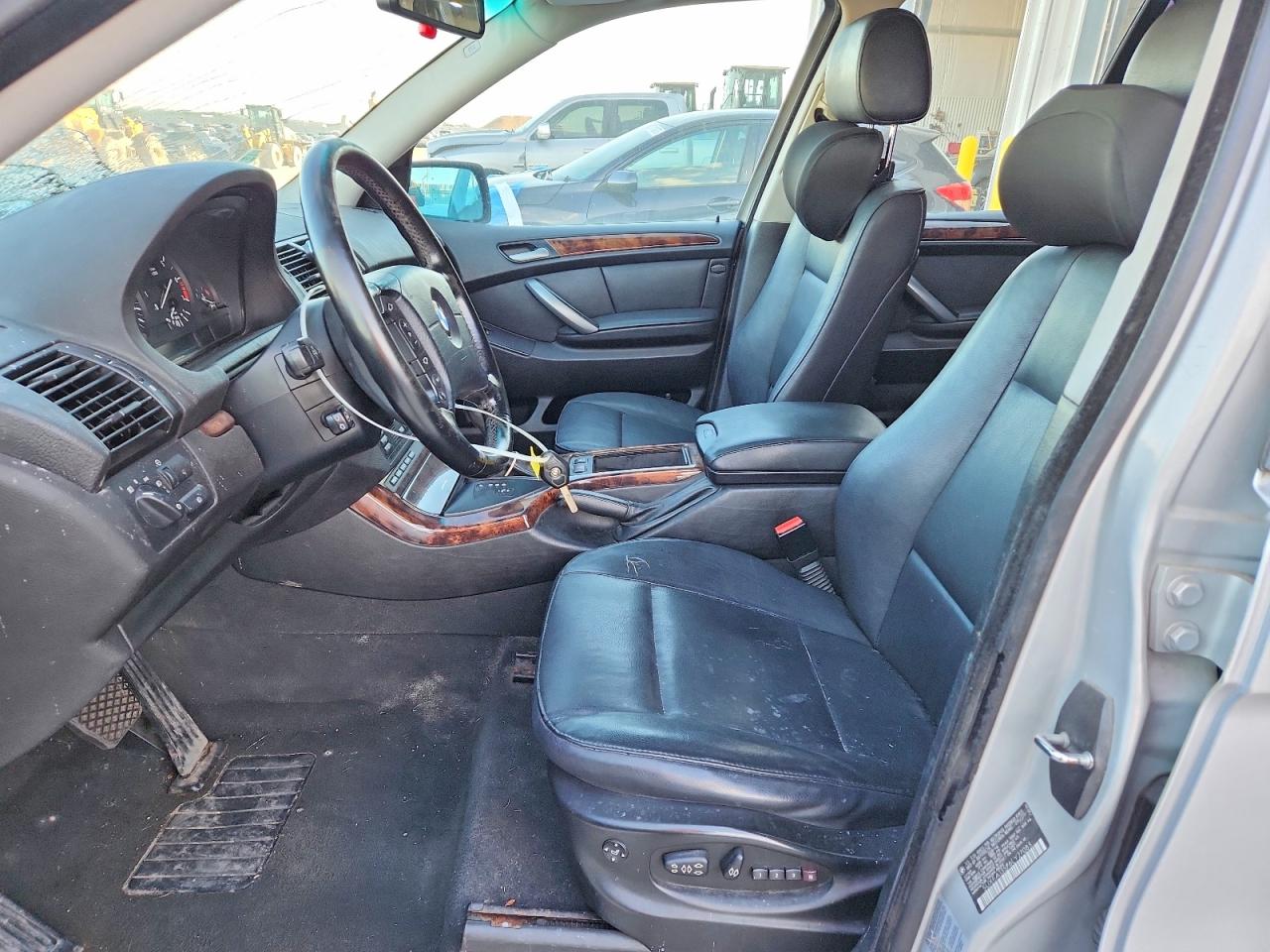 2006 Bmw X5 3.0i Silver vin: 5UXFA13576LY27083